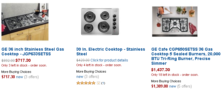 Best electric cooktops 2011